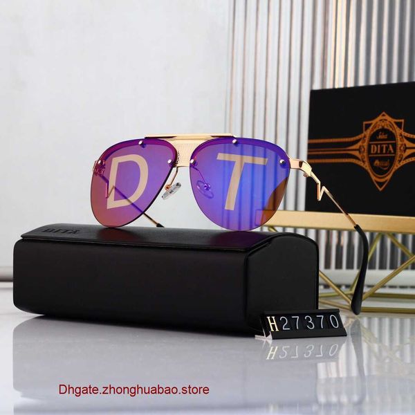 

dita sunglasses for men mens male aesthetic retro eyewear glacier sun glasses with leather pilot eyeglasses uv400 fashion original case ye13, White;black