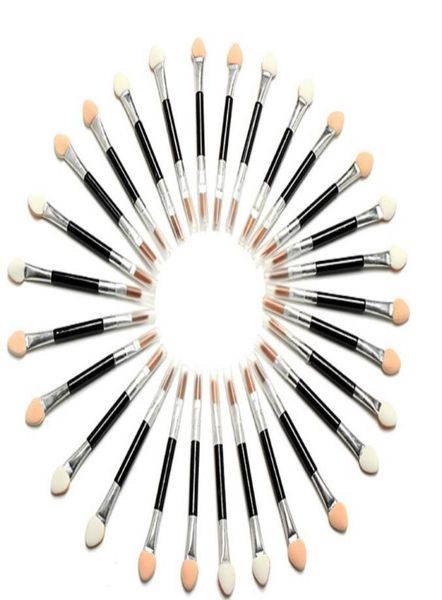 

new applicator double ended cosmetic brushes women makeup eyeshadow eyeliner sponge lip brush set disposable4528558