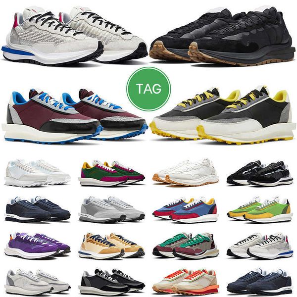 

men women vaporwaffle black gum shoes sail daybreak ldv waffle villain red tour yellow dark noir summit white nylon mens trainer sneakers, White;red