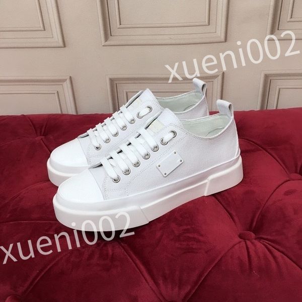 

2023 luxury designer sneakers men and women casual shoes fashion white genuine leather flat sports skate shoes, Black