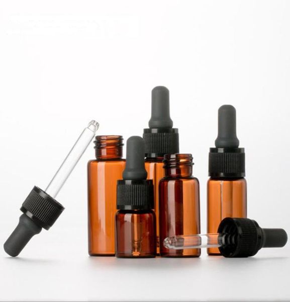 

5ml 10ml small glass dropper bottle mini glass vial with pipette dropper glass bottle fast f28925880520