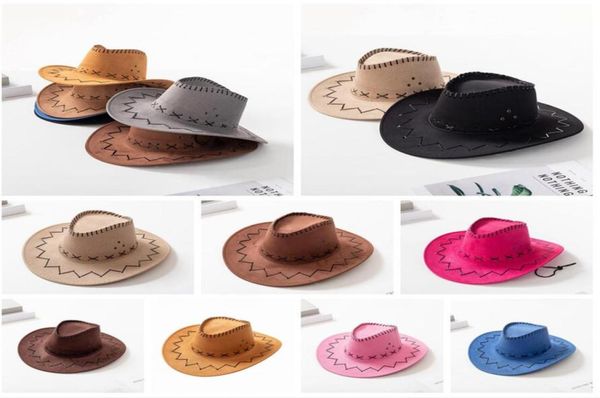 

fashion cowboy cap parentchild western knight hat fashion pull rope caps outdoor summer beach boy girl travel sun wide brim hats 8463235, Blue;gray