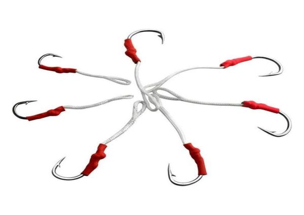 

50pcs 10827 jig assist fishing hooks jigging assist bait fishing hook with pe line size 10100 1683 z29892587