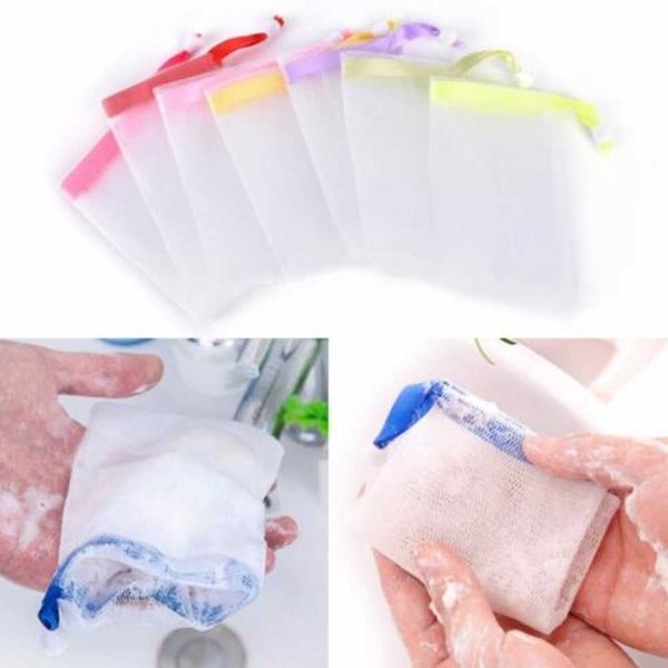 

hanging soap mesh bag mesh net for foaming cleaning bath soap net easy bubble bags bath shower bolsa de malla de jabon para hacer espuma