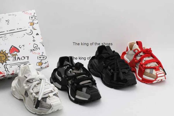 

dg.5862box designer with sneaker 5862 casual shoes man women platform shoes popular couple models multicolor matching dg retro sneakers size, Black