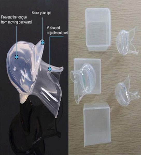 

new health care silicone anti snoring tongue retaining device snore solution sleep breathing apnea night guard aid ssnore9855499