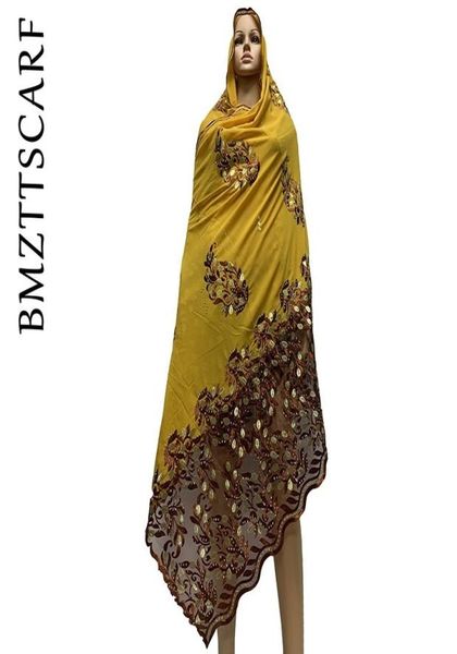 

african women scarfs chiffon scarf embroidery african hijab scarf for women shawls bm740 y2001037961573, Blue;gray
