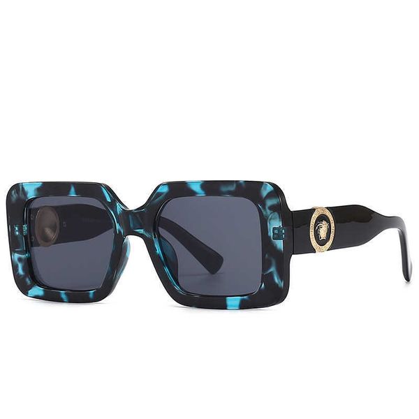 

new fashion square large women's show face small pc full frame sunglasses shade, White;black