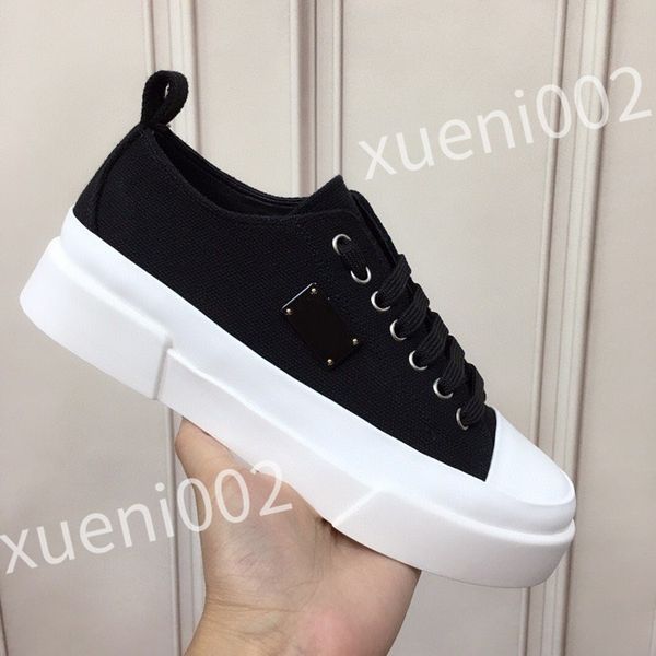 

2023 designer sneakers men and women casual shoes fashion white genuine leather flat sports skate shoes, Black