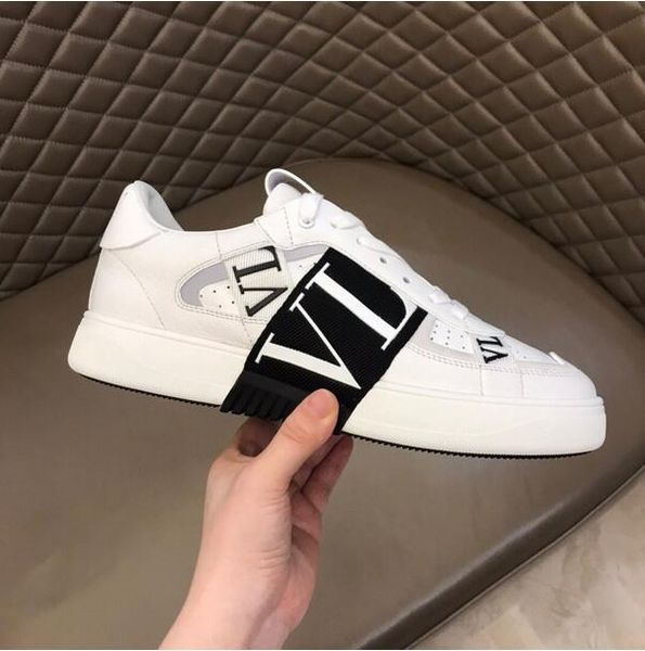 

new designer shoes sneakers men women couple sneaker punk low chaussures print splicing trendy genuine leather skateboard shoes, Black