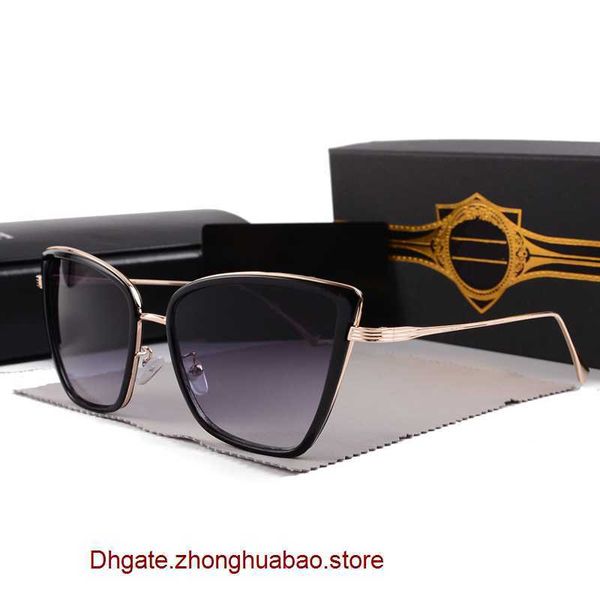 

9a csual dita sunglasses for sunmmer dita 2023 fashion luxury men women cyclone sunglasses vintage square frame rhomboid diamond with gift b, White;black