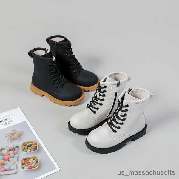 

sneakers kids fashion boots children boots baby girls white brand shoes boys riding boots toddler soft casual platform autumn new, Black;red