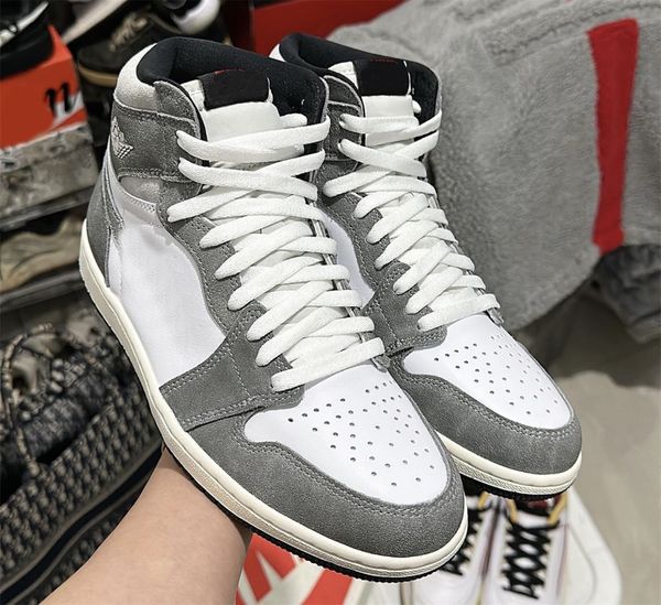 

shoes outdoor &sandals high og 1 1s washed heritage offs black dz5485-051 sports sneakers smoke grey original 7-13 white