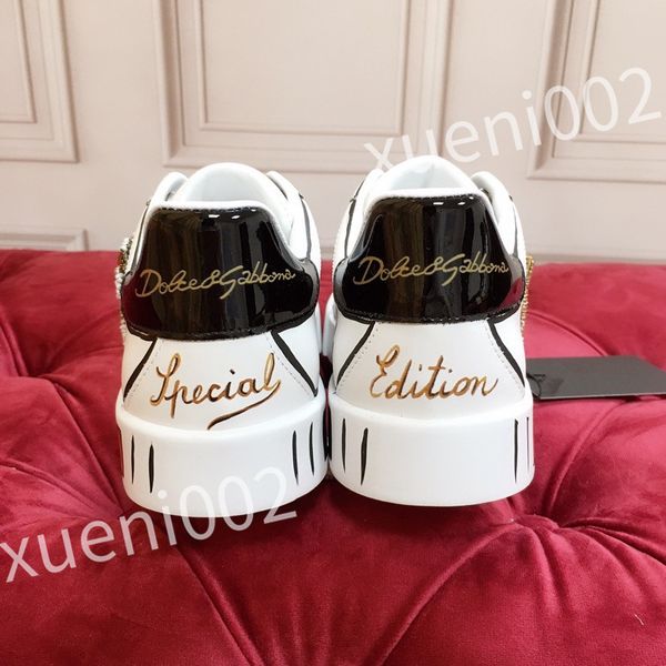 

r men causal shoes fashion woman leather lace up platform sole sneakers white black mens womens