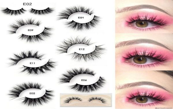 

new mink lashes 3d mink eyelashes 100 cruelty lashes handmade reusable natural eyelashes popular false eeye lashes makeup e 7051687