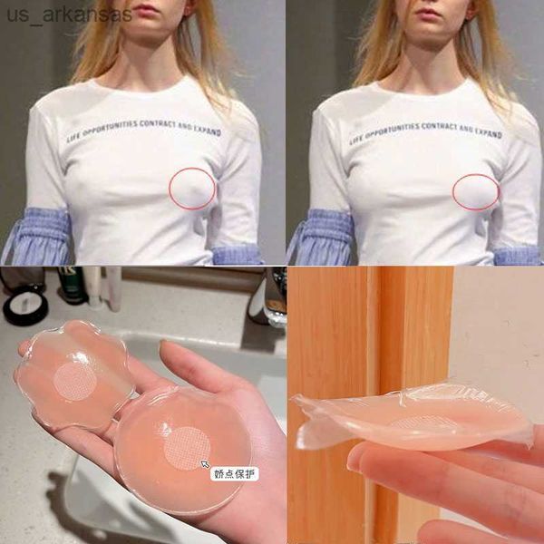 

3/5 pairs reusable women silicone breast nipple pads petals cover pasties nude self adhesive bra sticker l230523