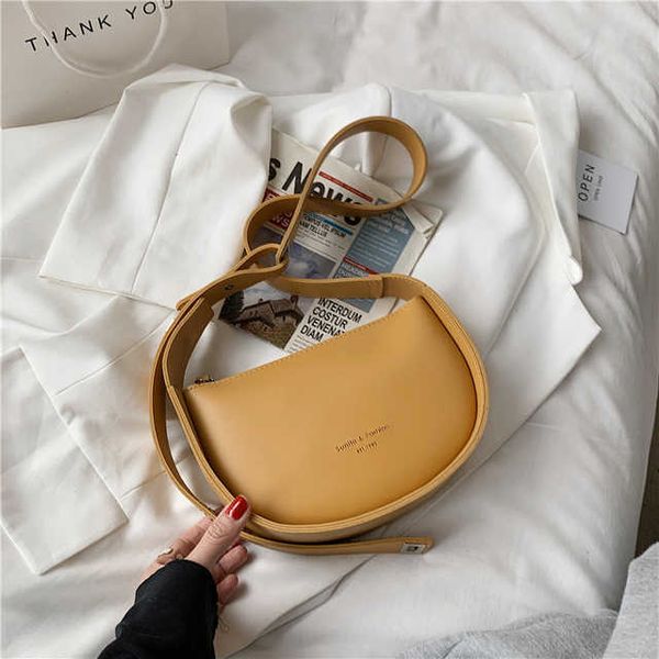 

burminsa semi circular saddle shoulder crossover bag suitable for female designer brands with adjustable wide shoulder straps for girls&#039, Black