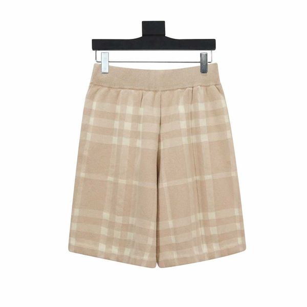 

8a original b urberry shorts and pants online shop 23ss wool plaid 3rnq, Black;white