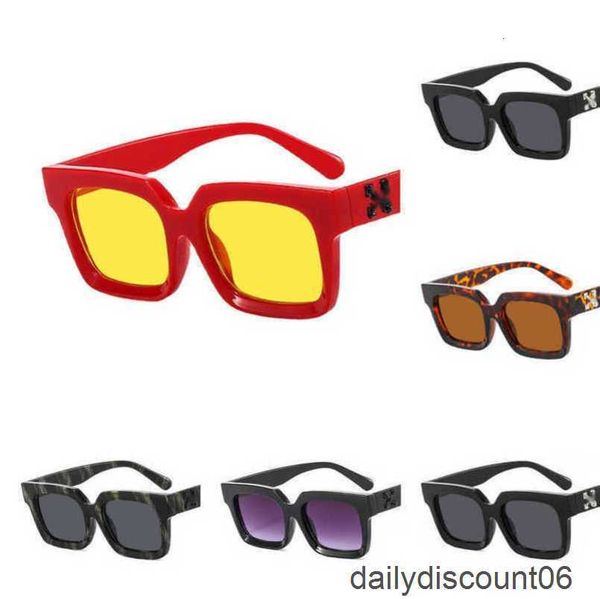 

luxury frames fashion sunglasses brand offs men women sunglass arrow x frame eyewear trend hip hop square sports sun glasses travel sunglass, Black
