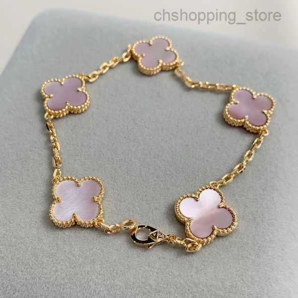 

designer bracelets 2023 van clover bracelet gold love bangle pendant sparkling crystal diamond party jewelryzzl6, Golden;silver