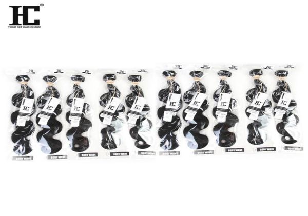 

hc hair products brazilianperuvianmalaysianindian hair straight body wave deep wave curly loos wave brazilian human hair extens4894173, Black