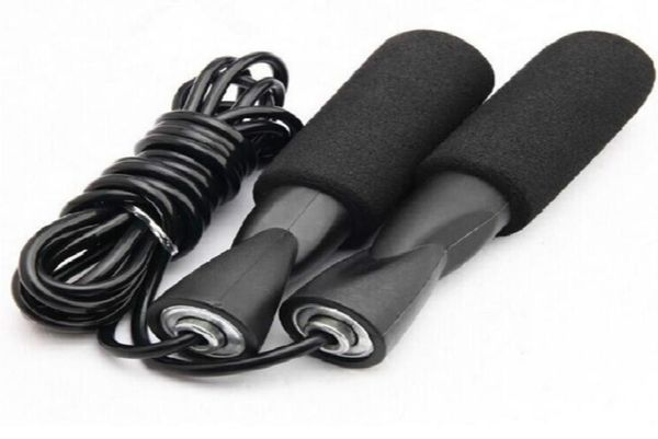 

aerobic exercise boxing skipping jump rope adjustable bearing speed fitness blac3542934
