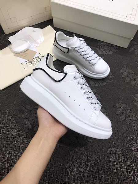 

designer shoes shoes casual shoes men women's sneaker lip sports thick soled men women cartoon letters thick soleg 0731, Black