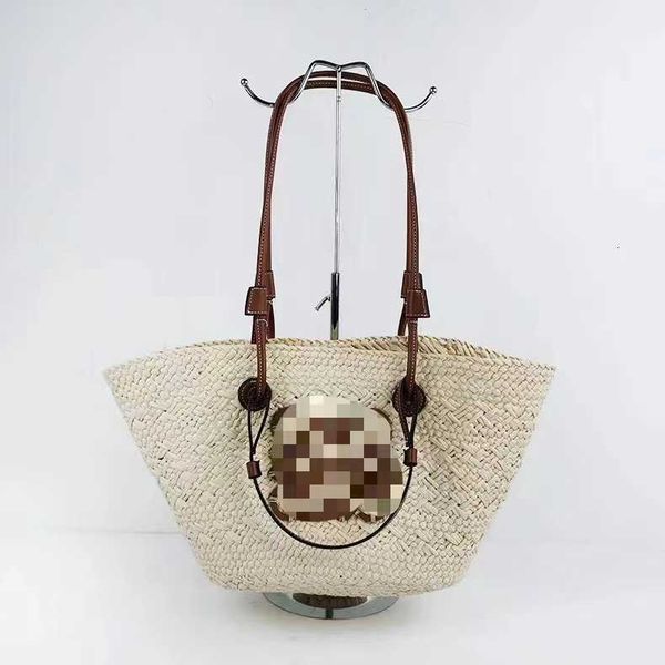 

designer bag sales of straw woven bags oblique straddle women hand-held dual-purpose beach vacation