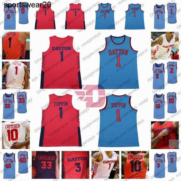 

custom custom dayton flyers basketball jersey obi in jalen crutcher trey landers ibi watson ryan mikesell rodney chatman chase johnson 1, Black;red