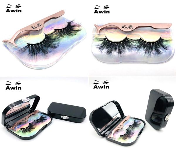 

new mink false eyelashes 5d mink eyelashes 25mm natural long 100 real mink lashes high volume fluffy eyelash makeup tool3927037