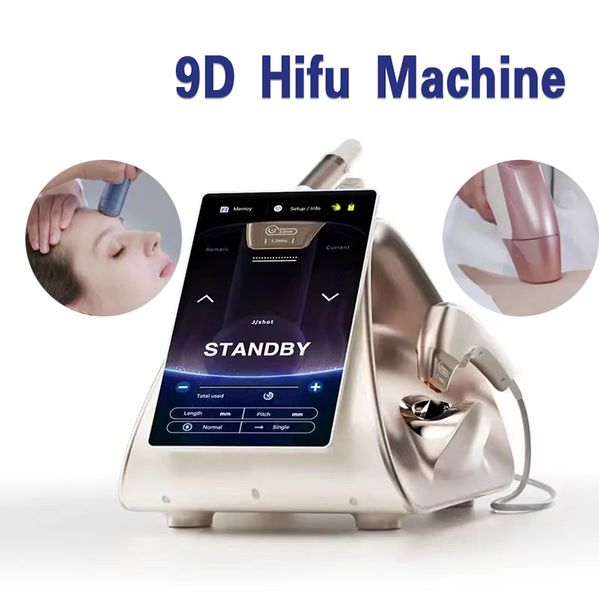 

2023 new ultrasound anti-aging wrinkle removal machine portable 10d ultra face neck body tightening device 9d hifu ultrasonic lift beauty in