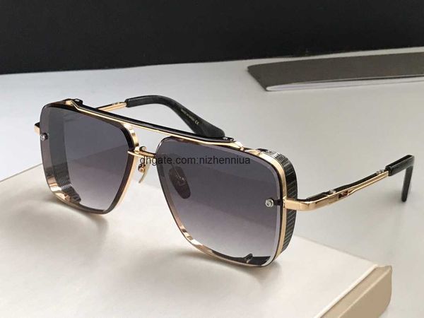 

original a dita mach six limited edition sunglasses mens designer classic retro womens sunglasses luxury brand eyeglass with box, White;black