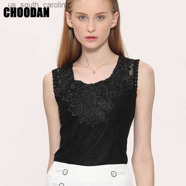 

camis 3d lace shirts women summer tank 2020 new s-5xl korean sleeveless modal patchwork lace blouse shirt female fitness clothing l230522, White
