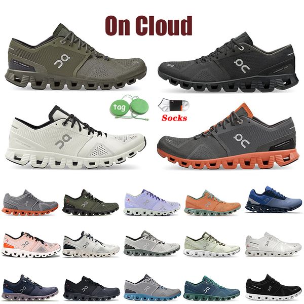 

2023 og designer on cloud sports running shoes nova platform triple black white cloudnova form eclipse rose turmeric frost vista womens mens
