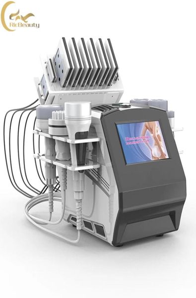 

multifunctional beauty equipment lipo laser slimming machine 80k cavitation for body sculpting7462223, Black;white