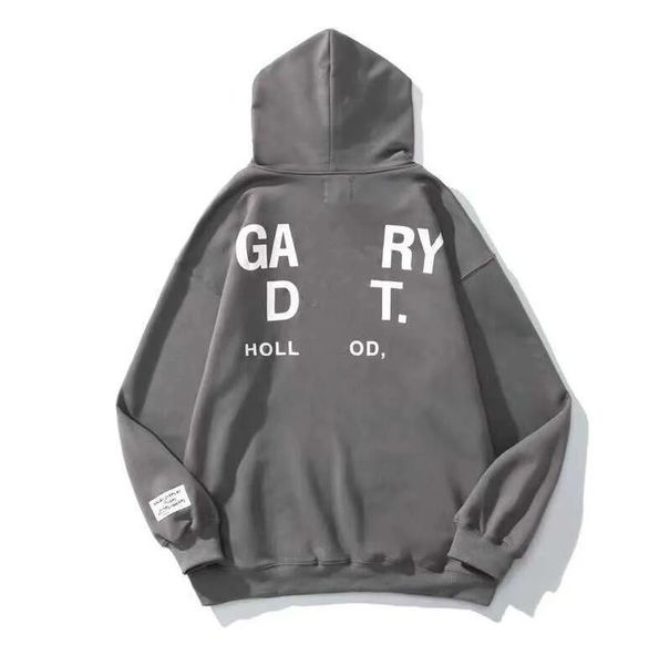 

men's hoodies sweatshirts 2023 pullover luxury galleryes dept designer fashion men women hoodie sweatshirt jogging tracksuit, Black