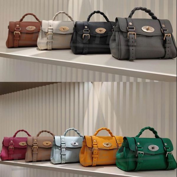 

alexa shoulder bag tote mulberry designer bags mulberries women postmans lock closure leather handbag handcrafted braided handle crossbody b
