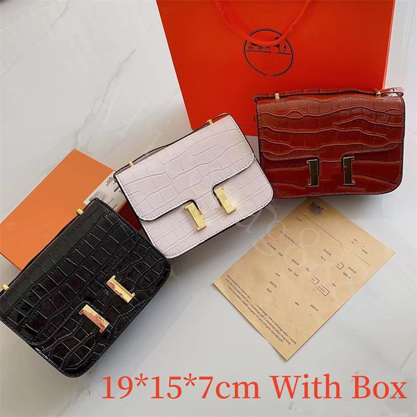 

new women shoulder bags luxury designers evening bags small square bag in pu nice leather one-shoulder crossbody bag with palm print h lette