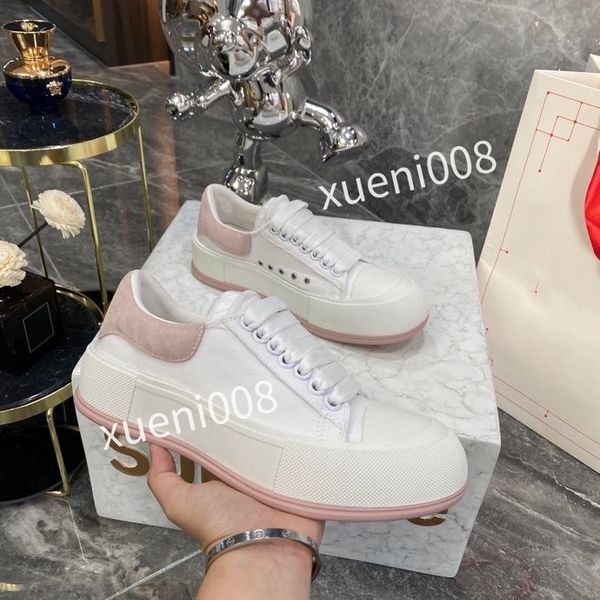 

2023brand fashion men womens quality casual shoes low heel leather lace-up sneaker running trainers letters flat printed sneakers, Red;white