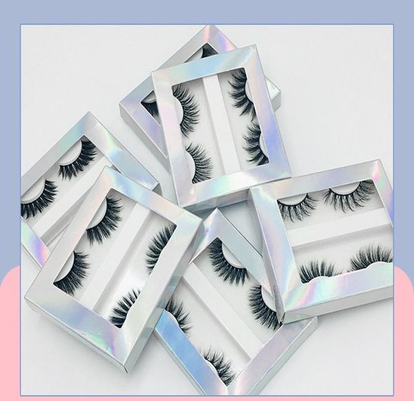 

eye makeup 2 pairs 8d false eyelash 6 styles faux mink eyelashes natural look handmade wispy fluffy reusable lashes cruelty 7457639