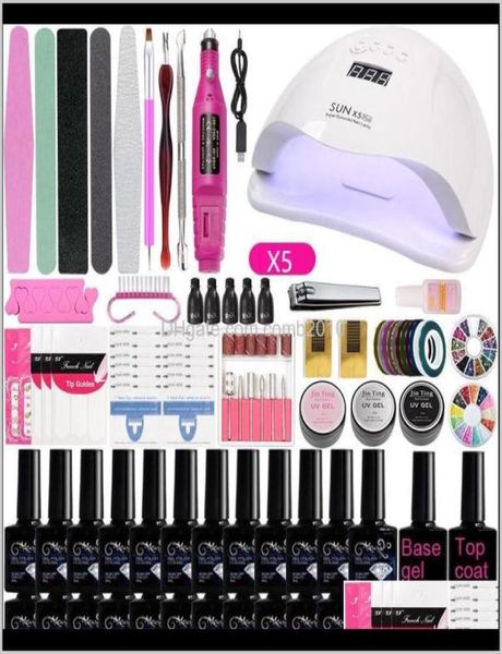 

a2 nail set led lamp for manicure set soak off gel varnish gel nail polish for art electric dril tool gyltq 4ftdx6461395