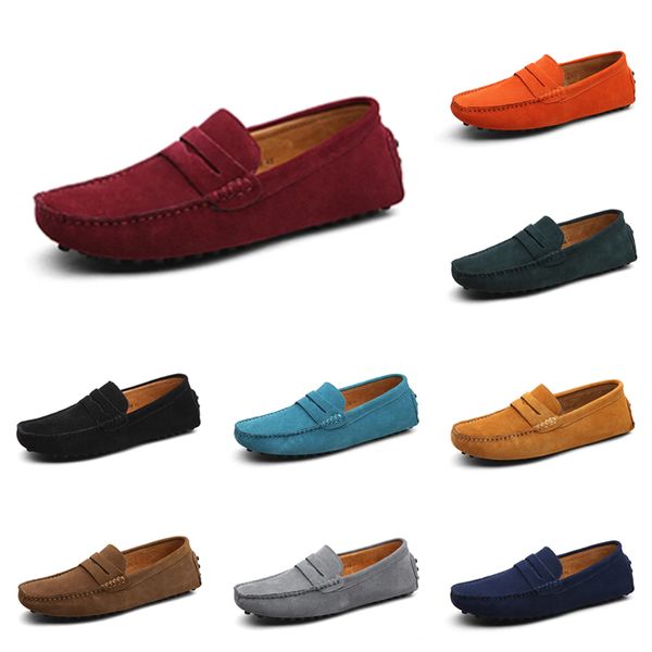 

casual shoes men black brown red orange dark green blue grey mens trainers outdoor sports sneakers color38