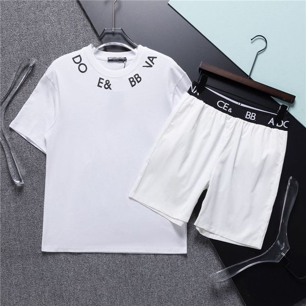 

mens beach designers tracksuits summer suits fashion t shirt seaside holiday shirts shorts sets man s 2023 luxury set outfits sportswears, Gray