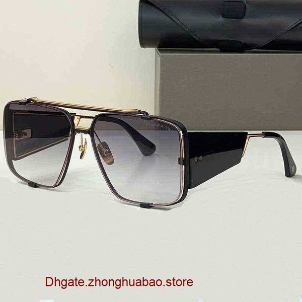 

original sunglasses for man dita souliner-two designer classic retro women glasses luxury branding gift, White;black