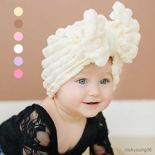 

hair accessories baby fetal hat solid bubble fabric big bow indian 6 colors newborn, Slivery;white