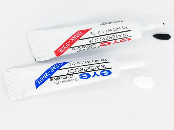 

eye cosmetics eye lash glue black white makeup adhesive waterproof false eyelashes adhesives glue with packing practical eyelash g6941578