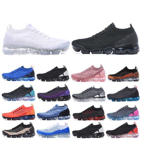 

2018s fly 2.0 mens running shoes moon landing triple black de chaussures laser orange breathable women zapatos trainers outdoor sneakers, White;red