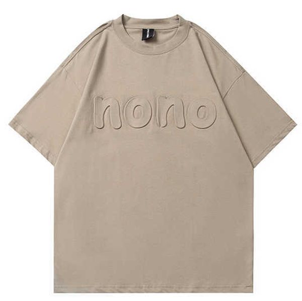 

tshirt heavyweight embossing cotton oversized drop shoulders tee shirt t shirts streetwear tshirt enz, White;black