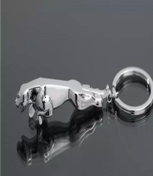 

new jaguar key ring chain new 3d keychains alloy animal keychain7464123, Silver