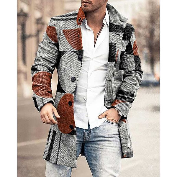 

men's coats new men's winter long coat men's autumn coats kva, Black
